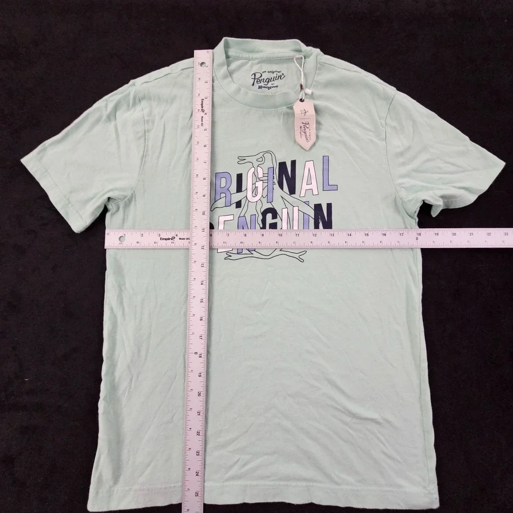 Official Penguin Musingwear Blue Short Sleeve Cotton T-Shirt Men's‎ S